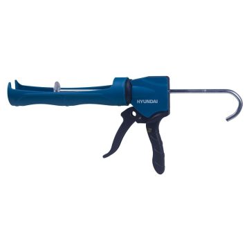 Pistol pentru silicon Hyndai HY-59900, plastic, albastru, 23 cm
