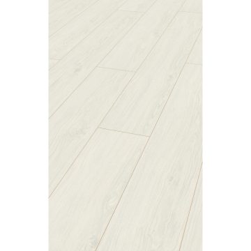 Parchet laminat 12 mm Kronotex Robusto RB 40502, nuanta deschisa, stejar Opal White, clasa de trafic 33, click, 1375 x 188 mm