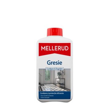 Solutie pentru lustruirea si ingrijirea gresiei MELLERUD, 1 l
