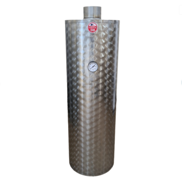 Boiler pe lemne Mol Metal CS 13-0-BD, 95 l, 5.5 kW, inox, 35.5 x 106 cm