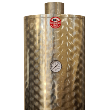 Boiler pe lemne cu schimbator caldura Mol Metal CS 14-0-BD, 95 l, 5.5 kW, 35.5 x 106 cm