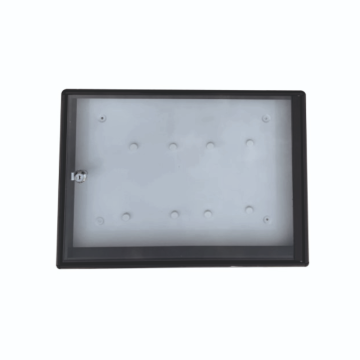 Avizier magnetic metalic, aluminiu, maro, 2 chei, 480 x 350 x 50 mm