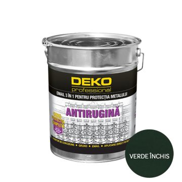 Deko Protectie Completa 3 in 1 Email, verde inchis, interior/exterior, 20 kg