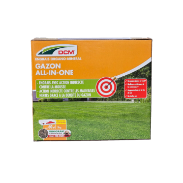 Ingrasamant pentru gazon all-in-one DCM, 3 Kg
