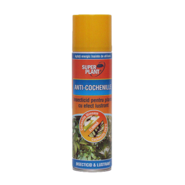 Insecticid cu efect lustrant Super Plant, anti-cochenille, 250ml