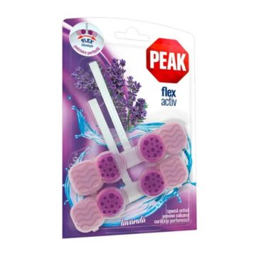 Odorizant toaleta Peak Flex Activ Lavanda, 2 x 48 g