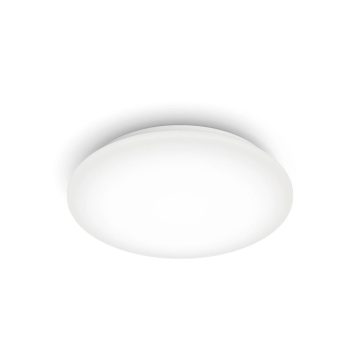Aplica interior Philips CL200, LED, 10 W, plastic, rotund, alb, IP20