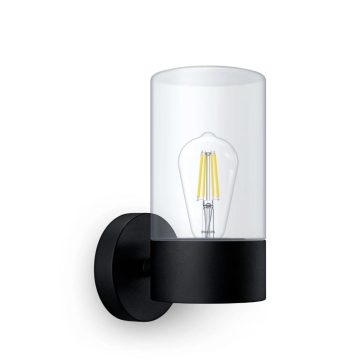 Aplica exterior Philips Flareon Max, 25 W, soclu E27 aluminiu, negru, IP44