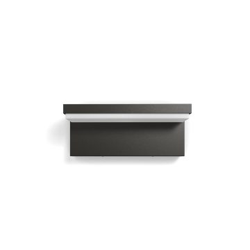 Aplica exterior Philips Bustan, 3.8 W, 4000 K, antracit, IP44