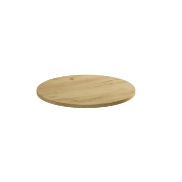 Blat masa furnir Gamet, stejar auriu, diametru 450 mm, grosime 18 mm