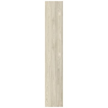 Gresie tip parchet exterior/interior Kai Cortes KY, portelanata, gri, aspect de lemn, mat, clasa de aderenta R9, 20.4 x 120.4 cm