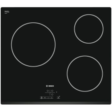 Plita incorporabila Bosch PKM631B17E, Vitroceramica, 3 zone gatit