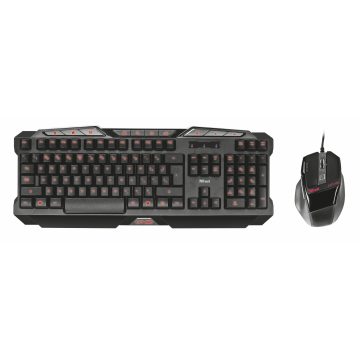 Kit Tastatura + Mouse Gaming Trust GXT 282