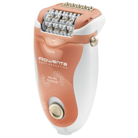 Epilator Rowenta EP5720F1, 24 pensete, 2 viteze, Alb/Portocaliu