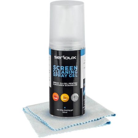 Kit curatare Serioux Gel 150ml + laveta pentru curatat