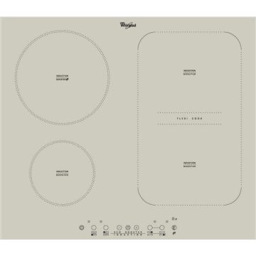 Plita incorporabila Whirlpool ACM 808/BA S, Inductie, 4 Zone gatit