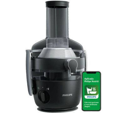 Storcator de fructe si legume Philips Avance Collection HR1919/70, 1000 W, 1 l, Negru