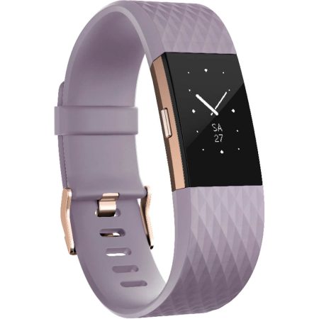 Smartband Fitness Fitbit Charge 2, Small, Lavanda/Roz Auriu