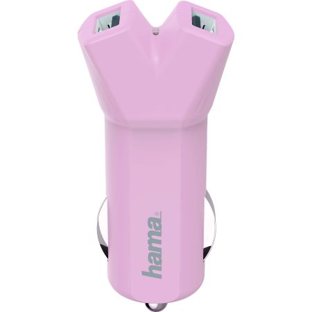 Incarcator auto Hama 178211, USB, Roz