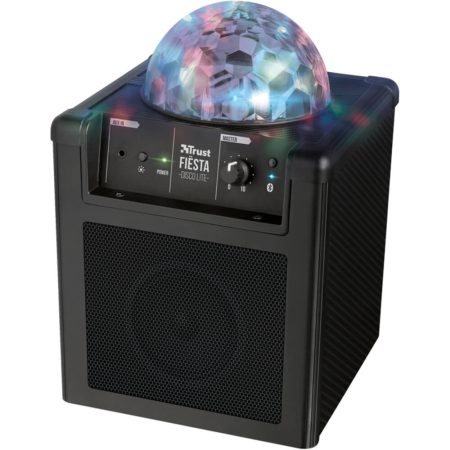 Boxa portabila Trust Fiesta Disco Lite, 20W, Bluetooth, Negru
