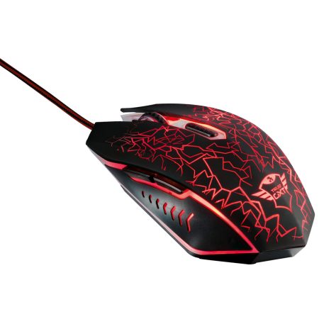 Mouse gaming Trust GXT 105, 2400 dpi, Negru