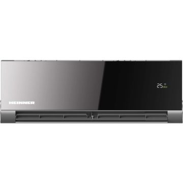 Aparat de aer conditionat Heinner Obsidian HAC-18OWF-BK, 18000 BTU, Inverter, Wi-Fi, Clasa A++