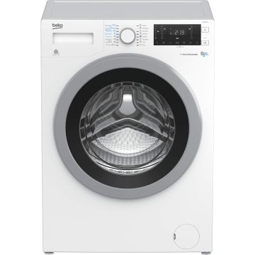Masina de spalat rufe cu uscator Beko HTV8633XS1, 1200 RPM, 8 kg, Clasa B