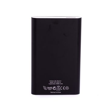 Acumulator extern E-Boda Power 330, 8000 mAh, Negru