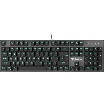 Tastatura mecanica gaming Genesis Thor 300, Green light
