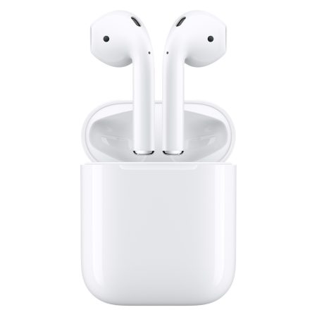 Casti In-Ear Apple Airpods MMEF2ZM/A, Bluetooth, Alb