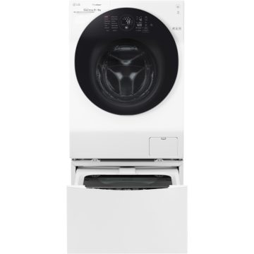Masina de spalat rufe cu uscator LG TwinWash F6WD148TWIN, 1600 RPM, 12/8 kg, Clasa A
