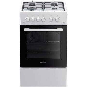Aragaz pe Gaz Arctic AGM5611DTTL, Grill, Rotisor, 4 Arzatoare