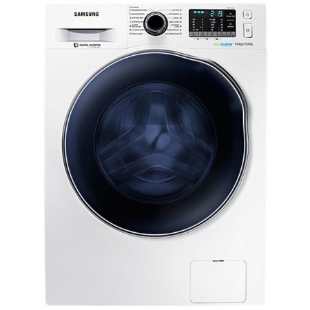 Masina de spalat rufe cu uscator Samsung WD70J5A10AW/LE, 1400 RPM, 7 kg spalare, 4 kg uscare, Clasa A