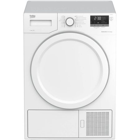 Uscator de rufe Beko DS8333PX, Pompa de caldura, 8 kg, Clasa A+
