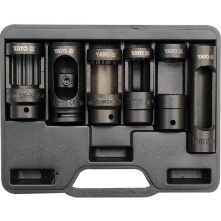 Set capete pentru injectoare diesel 1/2" Yato YT-0622, 6 buc