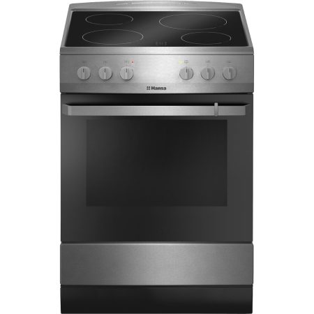 Aragaz electric Hansa FCCX680009, Vitroceramica, Grill, Clasa A