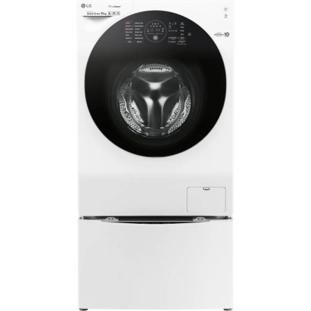 Masina de spalat rufe LG FH4WM12TWIN, TwinWash, 1400 RPM, 10 kg, MiniWash 2kg, Clasa A+++
