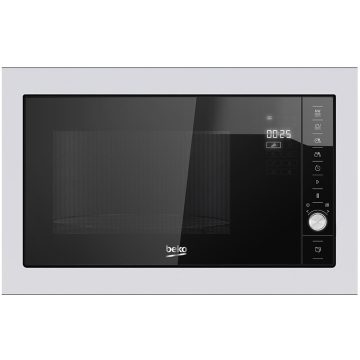Cuptor cu microunde incorporabil Beko MGB25332BG, 25 l, Grill, Argintiu