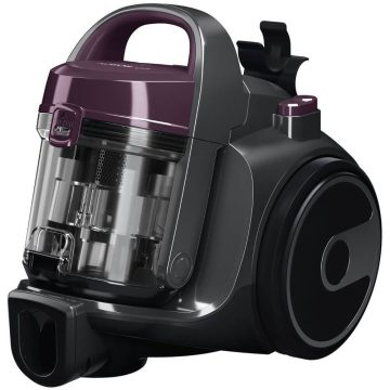 Aspirator fara sac Bosch BGC05AAA1, 700 W, 1.5 L, 24.9 kWh/an, Nivel zgomot 78 dB,Tub telescopic, Filtru igienic PureAir, Tehnologie Easy Clean, Raza de operare 9 m, Mov