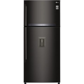Frigider cu doua usi LG Alpha 4 GTF744BLPZD, No Frost, 509 l, Clasa E
