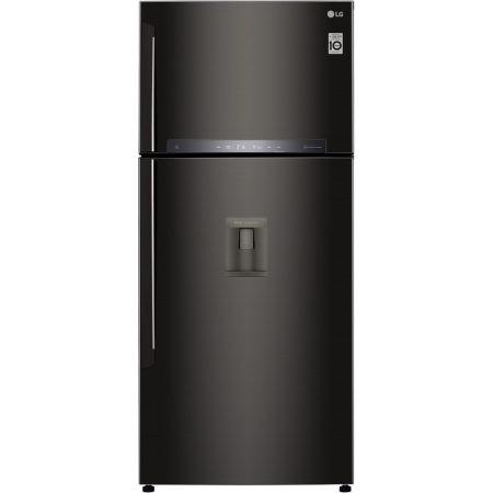 Frigider cu doua usi LG Alpha 4 GTF744BLPZD, No Frost, 509 l, Clasa E