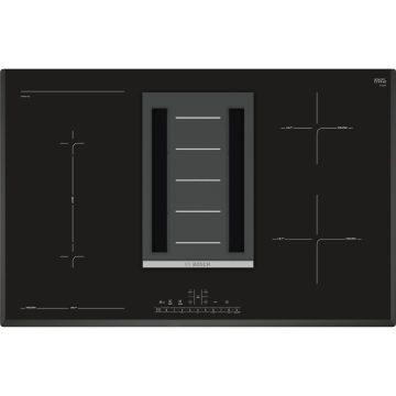 Plita incorporabila cu hota Bosch PVS851F21E, Inductie, 4 zone de gatit
