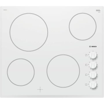 Plita incorporabila Bosch PKE652CA1E, Sticla, 4 zone de gatit