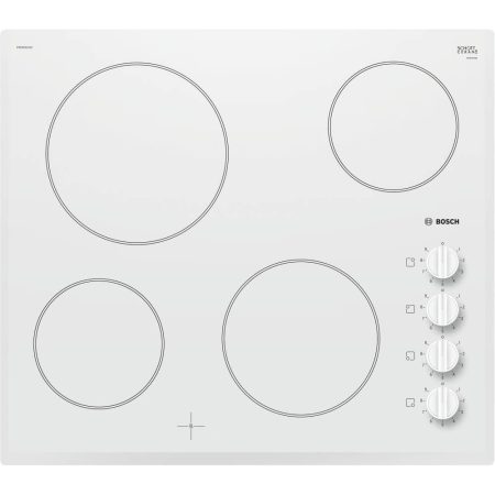 Plita incorporabila Bosch PKE652CA1E, Sticla, 4 zone de gatit