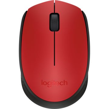 Mouse wireless Logitech M171, Rosu