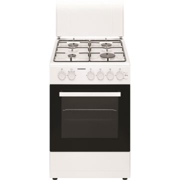 Aragaz pe Gaz Heinner HFSC-S60LITGR, Rotisor, Grill, 4 arzatoare
