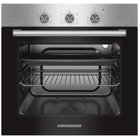Cuptor incorporabil Heinner HBO-S624LTG-IX, Electric, 62 l, Grill, Clasa A