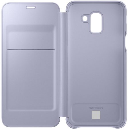 Husa Flip Wallet Samsung pentru Galaxy J6 2018, Violet