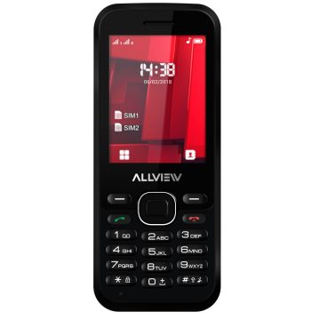 Telefon mobil Allview M8 Stark, Dual SIM, Negru