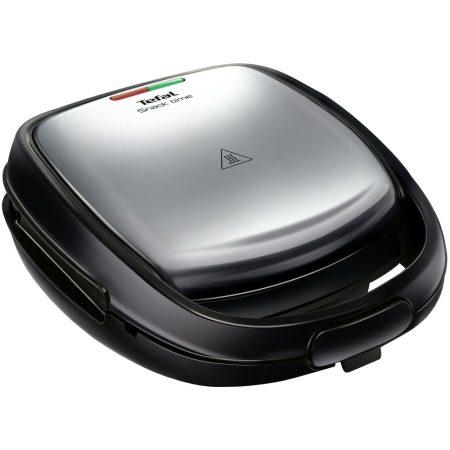 Sandwich-maker Tefal SnackTime 3in1 SW342D38, 700 W, Negru/Argintiu